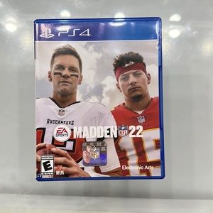 Madden 22 ps4 game
